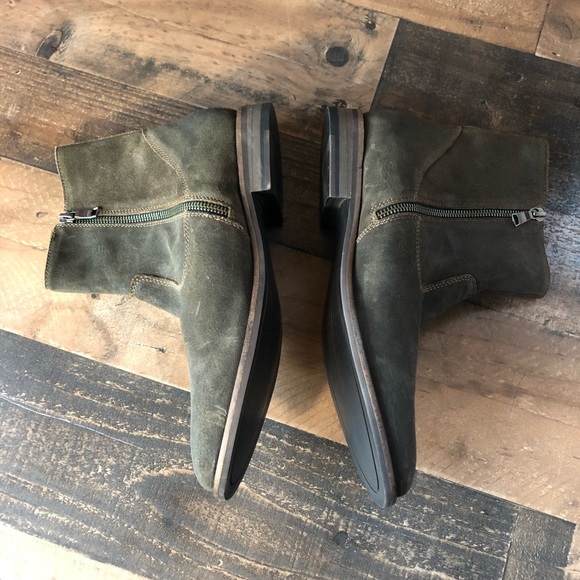 Men’s Banana Republic Leather Ankle Boots 9.5 - Picture 4 of 8